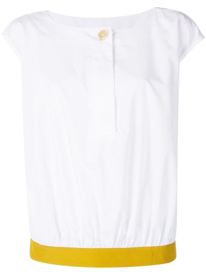 Marni Sunflower Tank Top - White
