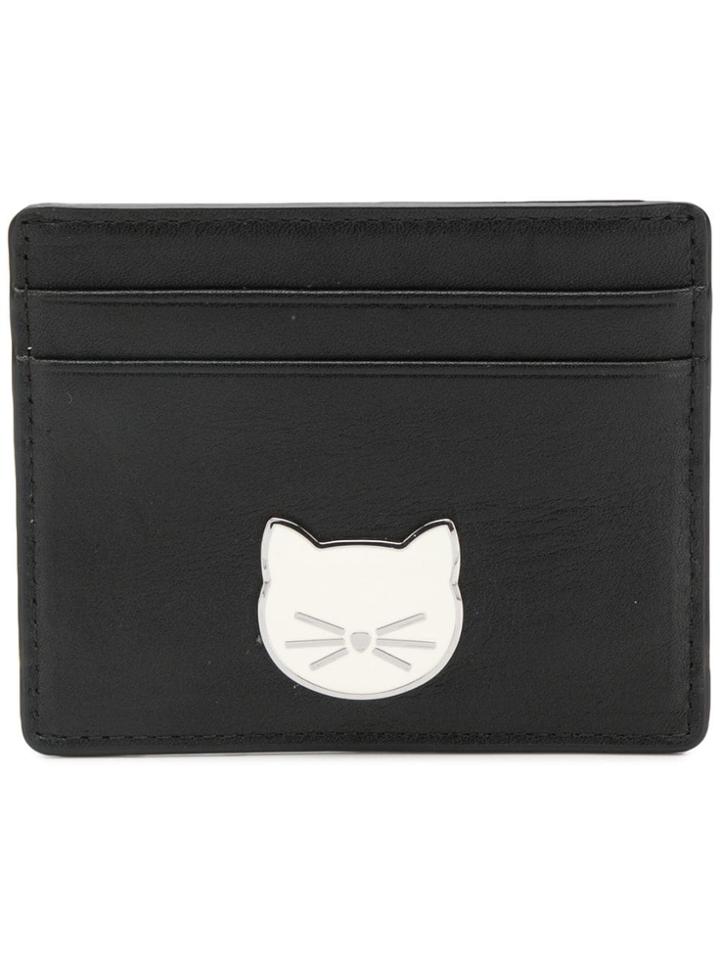 Karl Lagerfeld K/klassik Pins Cardholder - Black