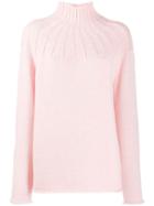 Escada Sport Turtle Neck Knitted Jumper - Pink