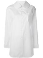 Comme Des Garçons Peter Pan Collar Shirt, Women's, Size: Small, White, Cotton