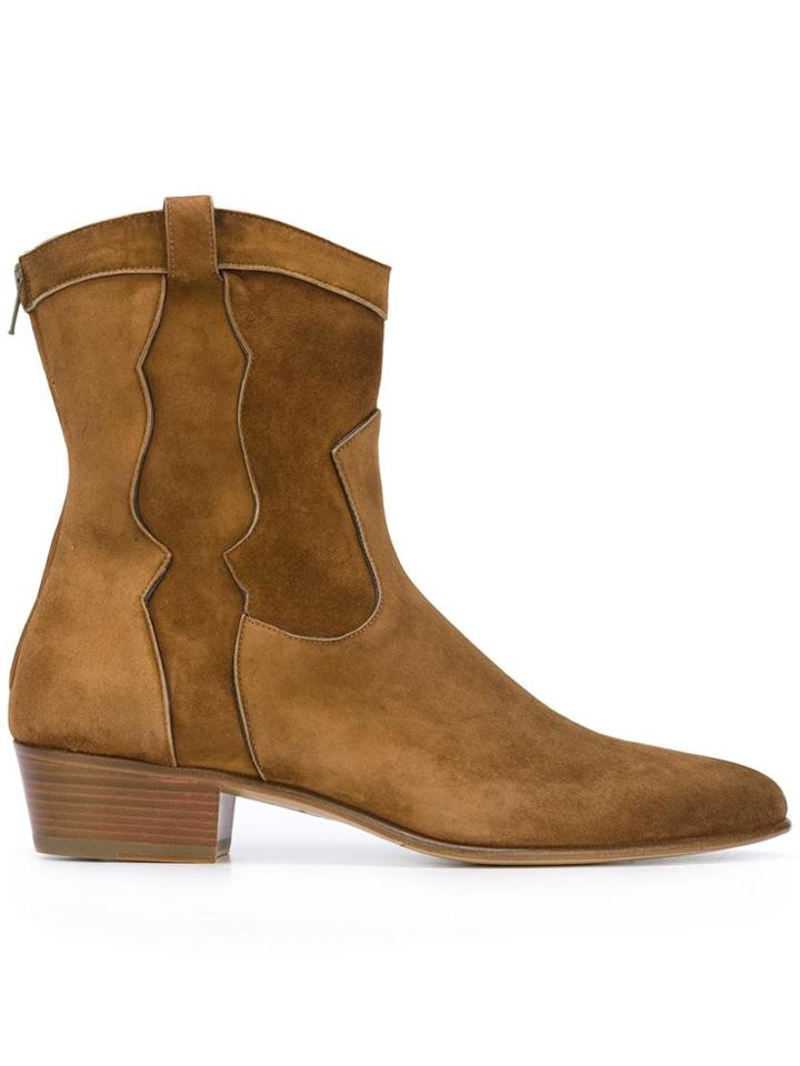 Louis Leeman Ankle Boots - Brown