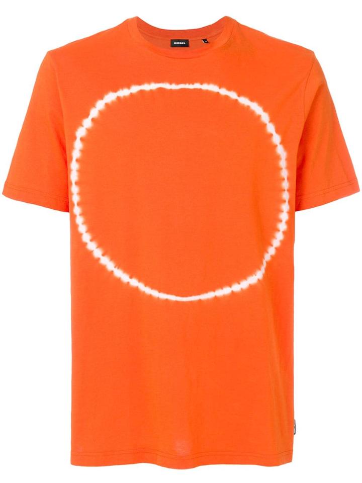 Diesel T-cereck-gary T-shirt - Orange