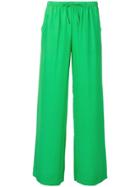 P.a.r.o.s.h. High-waisted Trousers - Green