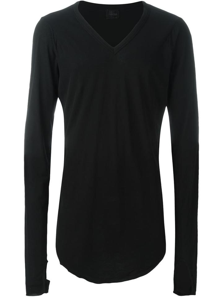 Lost & Found Ria Dunn Thumb Hole T-shirt, Men's, Size: S, Black, Cotton