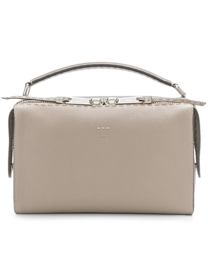 Fendi Lei Tote - Nude & Neutrals
