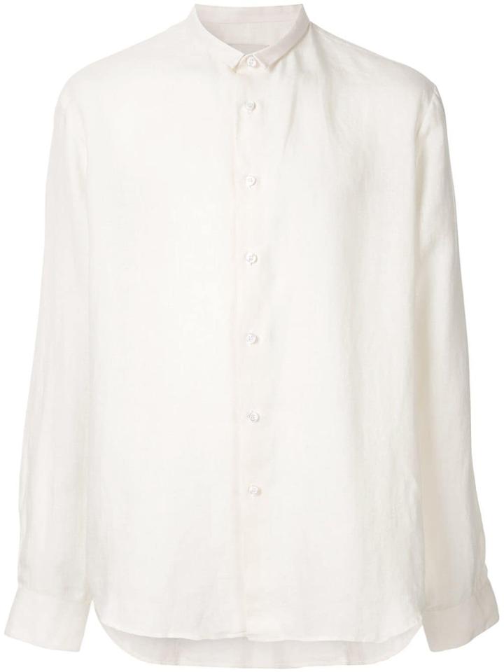 Sartorial Monk Boxy Shirt - Neutrals