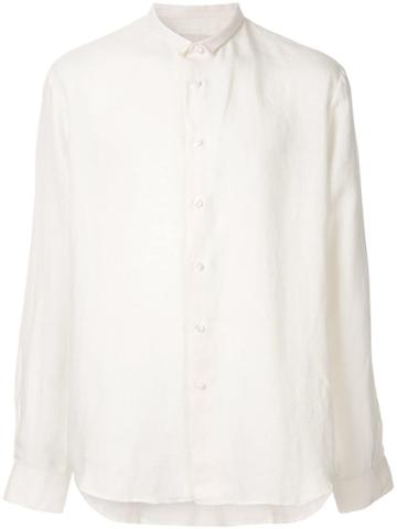 Sartorial Monk Boxy Shirt - Neutrals