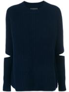 Zoe Jordan Jumper With Cutouts - Blue