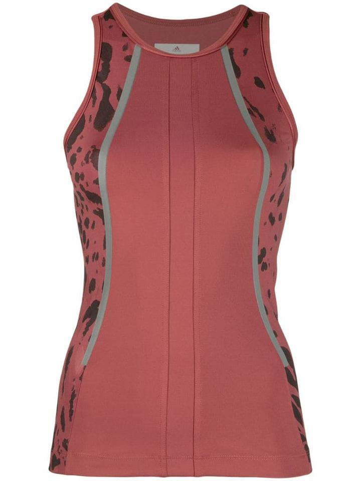Adidas By Stella Mccartney Panelled Vest - Red