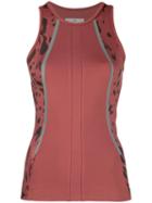 Adidas By Stella Mccartney Panelled Vest - Red