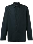 Raf Simons Plain Button Shirt - Black