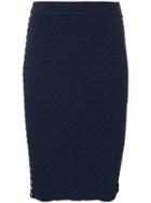Jonathan Simkhai - Looped Mini Skirt - Women - Nylon/polyester/spandex/elastane/rayon - S, Blue, Nylon/polyester/spandex/elastane/rayon