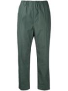 Sofie D'hoore - Piano Cropped Trousers - Women - Cotton - 40, Green, Cotton