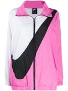 Nike Logo Sports Jacket - Pink