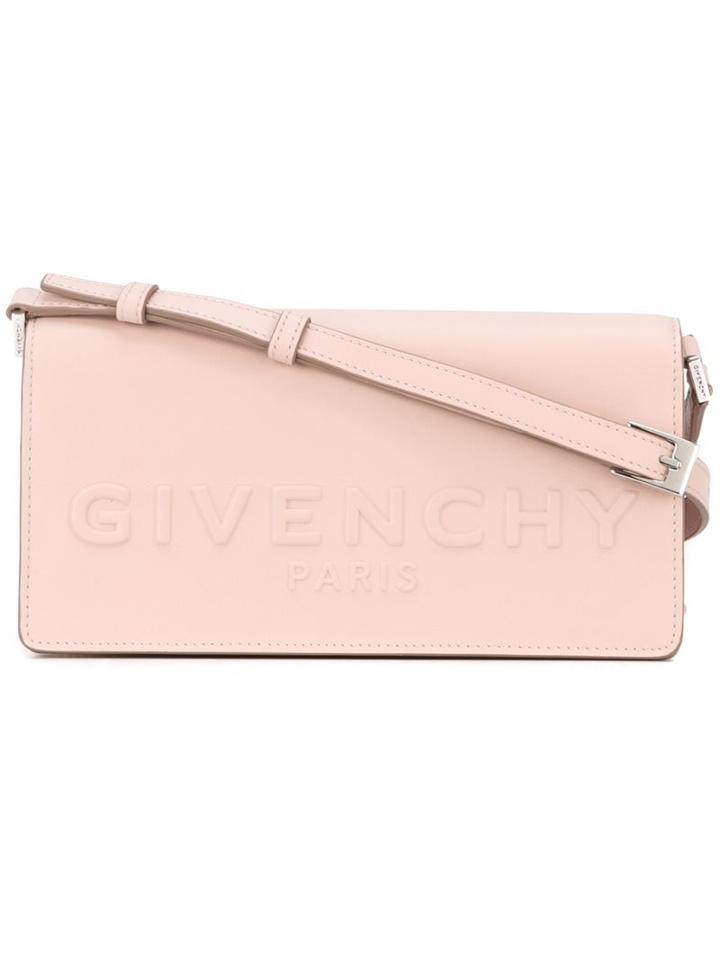 Givenchy Embossed Logo Wallet Crossbody Bag
