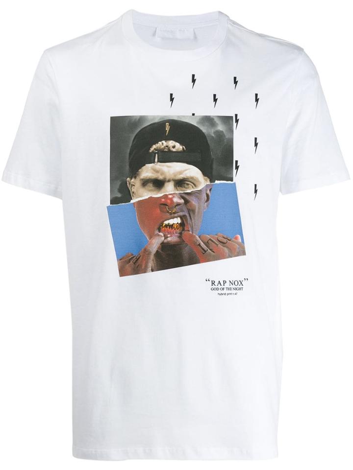 Neil Barrett Rap Nox T-shirt - White