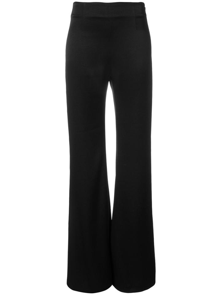 Galvan Palazzo Trousers - Black