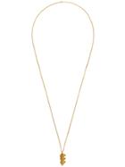 Imogen Belfield 'triple Star' Necklace - Metallic