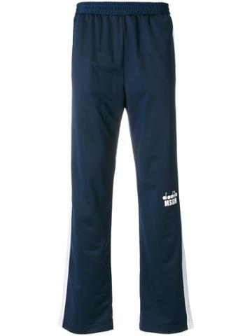 Msgm Msgm X Diadora Track Pants - Blue