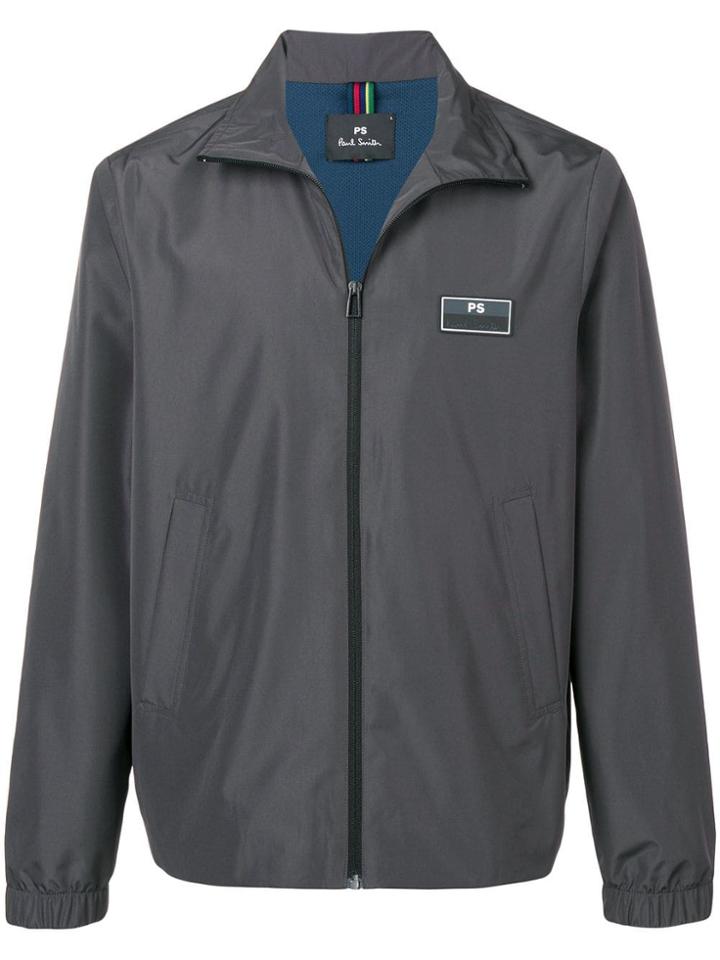 Ps Paul Smith Spread Collar Jacket - Grey