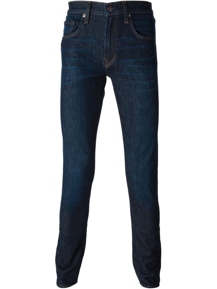 J Brand 'mick' Skinny Jeans, Men's, Size: 31, Blue, Cotton/spandex/elastane