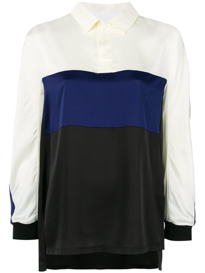 Koché Colour Block Shirt - Black