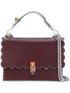 Fendi - 'kan I' Shoulder Bag - Women - Leather/metal - One Size, Pink/purple, Leather/metal