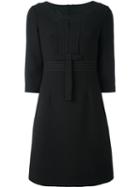 Blugirl Stitch Detail Dress, Women's, Size: 42, Black, Polyester/spandex/elastane/viscose