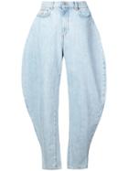 Attico High-waisted Jeans - Blue