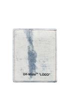 Off-white Denim Cardholder - Blue