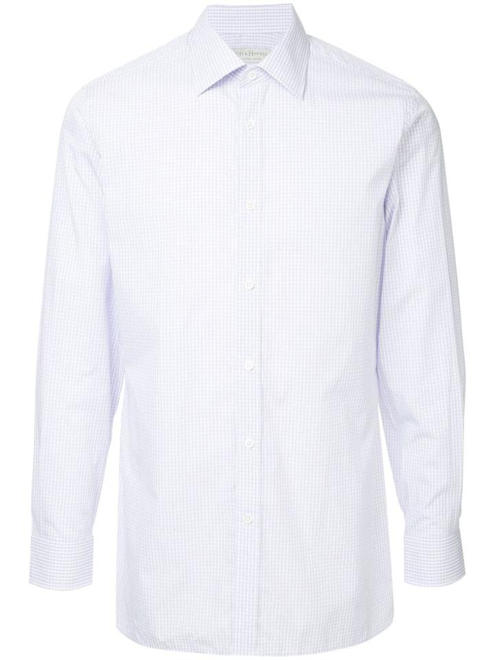 Gieves & Hawkes Checked Shirt - Pink