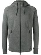 Nike Jordan Zipped Hoodie, Men's, Size: Large, Grey, Cotton/polyester