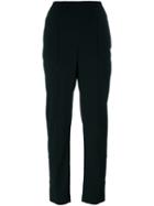 Theory Pleated Tapered Trousers