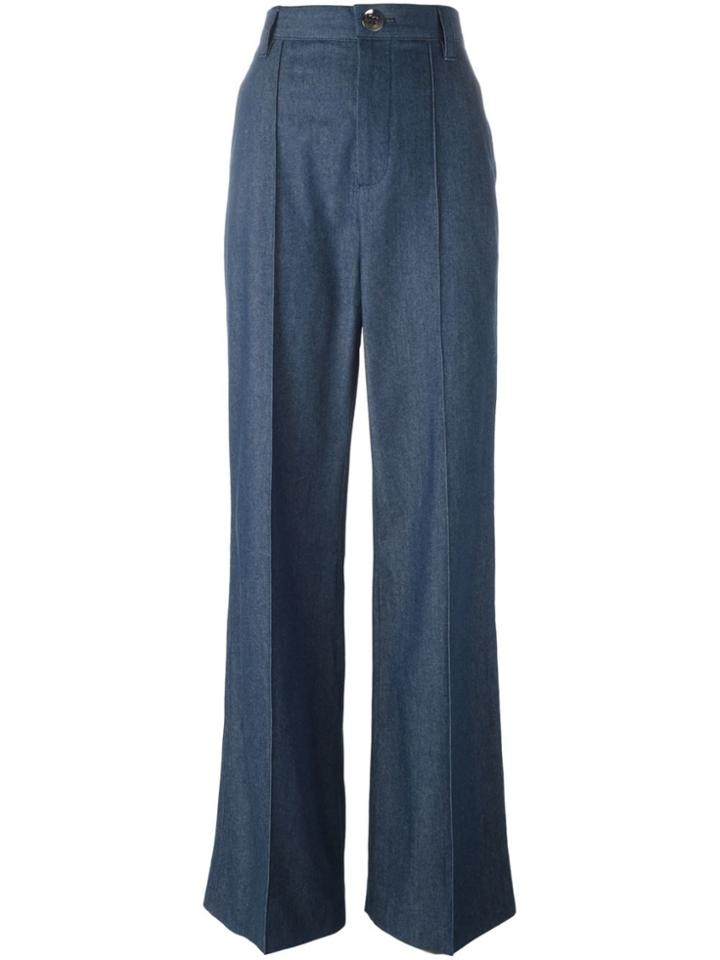 Marc Jacobs 'bowie' Denim Trousers - Blue