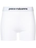 Paco Rabanne Boxer-style Shorts - White