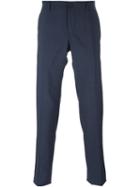 Dolce & Gabbana Tailored Trousers, Men's, Size: 50, Blue, Spandex/elastane/virgin Wool