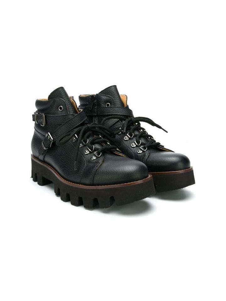 Gallucci Kids Gallucci Kids J30043am Nero Furs & Skins->leather -
