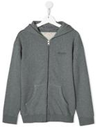 Bonpoint Hoodie Jacket Logo - Grey
