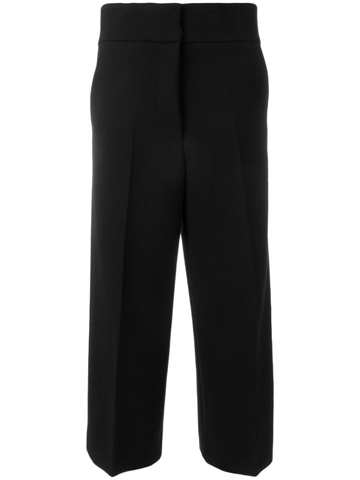 Marni Cropped Tailored Trousers - Black