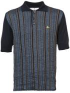 Vivienne Westwood Man Striped Polo Shirt - Blue