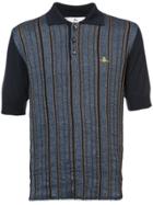 Vivienne Westwood Man Striped Polo Shirt - Blue