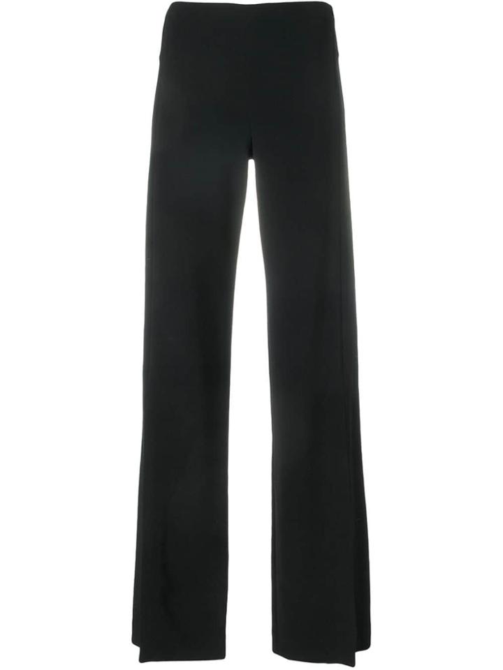 The Row Slit Trousers - Black