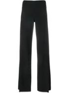 The Row Slit Trousers - Black