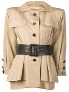 Yves Saint Laurent Vintage Safari Jacket, Women's, Size: Medium, Nude/neutrals