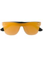 Retrosuperfuture 'slam Jam' Sunglasses, Adult Unisex, Yellow/orange, Acetate