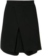 Julius Asymmetric Sweatshorts - Black