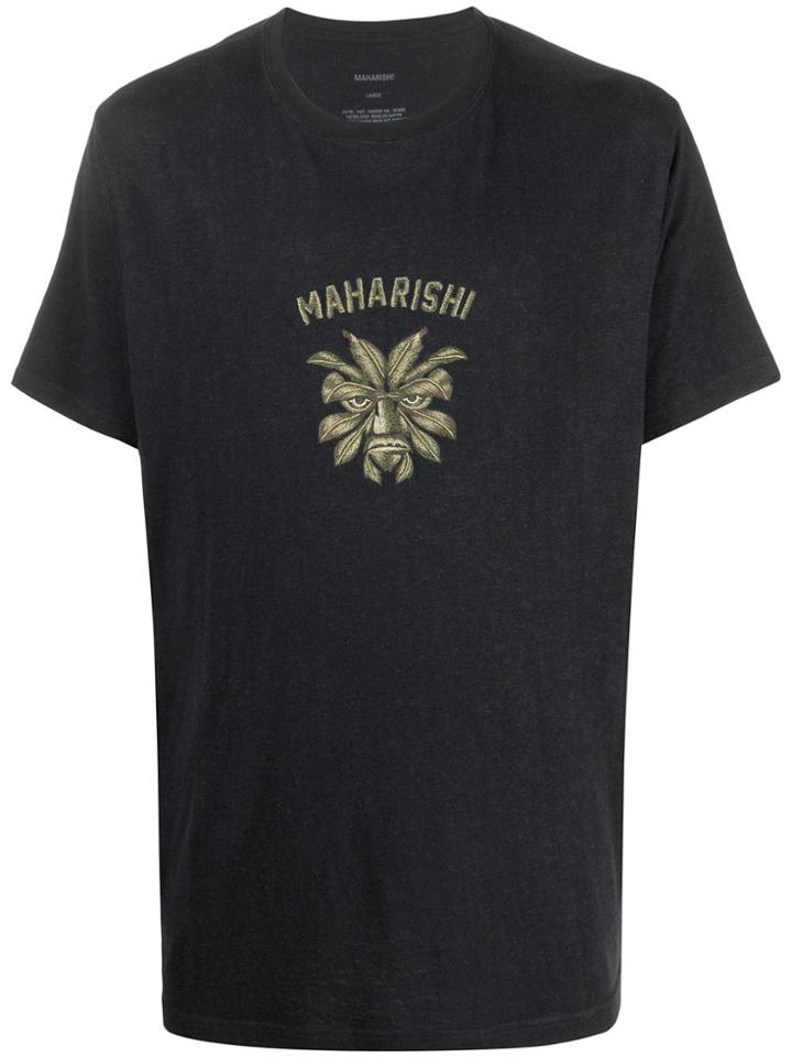 Maharishi Shinobi Organic Cotton T-shirt - Black