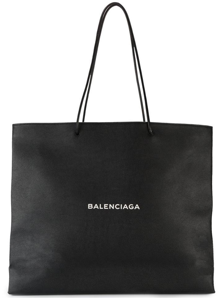 Balenciaga North-south Shopper L - Black