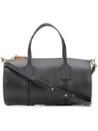 Loewe - Logo Embossed Bowling Bag - Women - Calf Leather - One Size, Black, Calf Leather