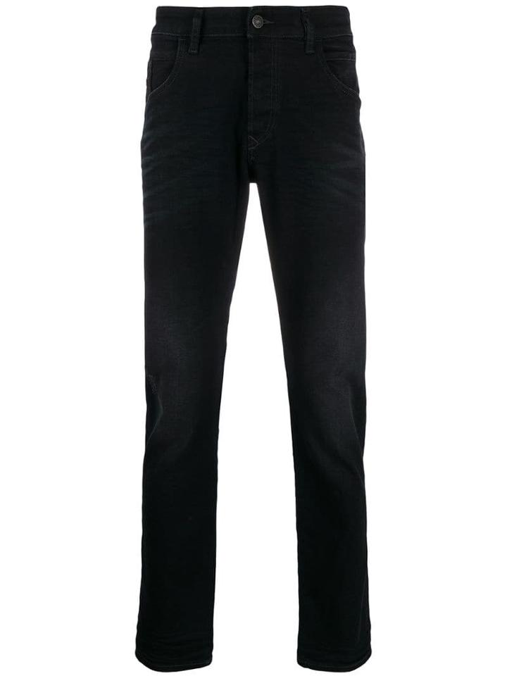 Diesel Slim Faded Jeans - Black
